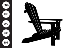 Adirondack Chair SVG Product Image 1