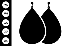 Earrings SVG Product Image 1