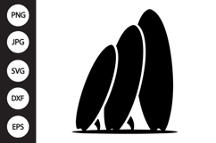 Surfboard SVG Product Image 1