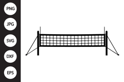 volleyball Net SVG Product Image 1