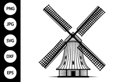 Windmill SVG Product Image 1