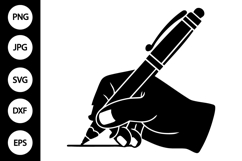 Handwriting Writer Pen SVG Product Image 1