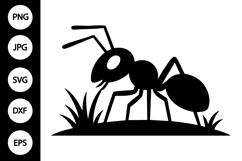 Ant Silhouette SVG Product Image 1