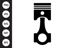 Engine Piston SVG Product Image 1