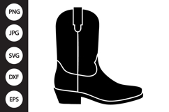 Cowboy Boot SVG Product Image 1