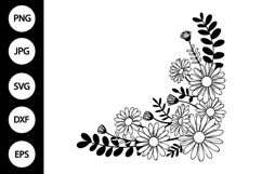 Floral Border SVG Product Image 1
