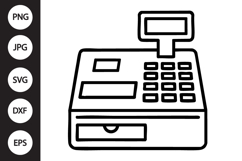 Cash Register SVG Product Image 1