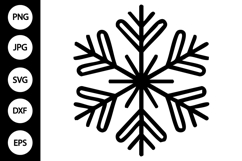 Snowflake SVG Product Image 1