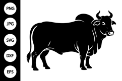 Brahman Bull SVG Product Image 1