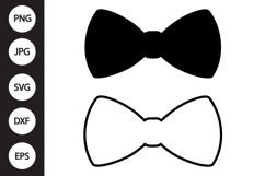 Bow Tie SVG, Bow Tie Clipart Product Image 1