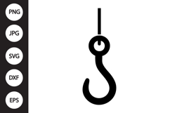 Crane Hook SVG Product Image 1