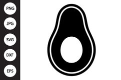 Avocado SVG Product Image 1