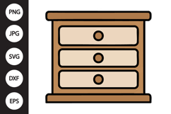Dresser SVG Product Image 1