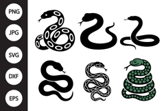 Snake SVG, Snake Clipart Product Image 1