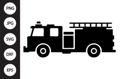 Fire Truck SVG Product Image 1