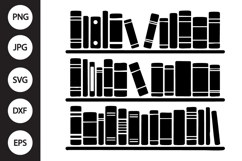 Bookshelf SVG Product Image 1