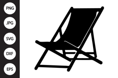 Deck Chair SVG Product Image 1