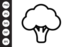 Broccoli SVG Product Image 1