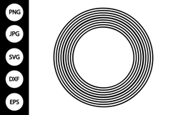 Circle Frame SVG Product Image 1