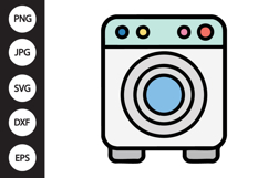 Washing Machine SVG Product Image 1