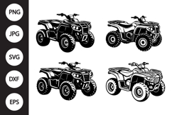 4 Wheeler SVG, 4 Wheeler Clipart Product Image 1