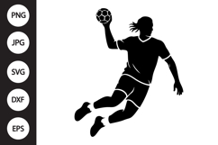 Handball Player SVG Product Image 1