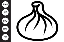 Dumpling SVG Product Image 1