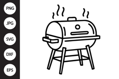 Barbecue Grill SVG Product Image 1