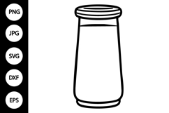 Outline Condiment SVG, Coloring Page Product Image 1