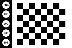 Checkerboard SVG, Checkered Pattern SVG Product Image 1