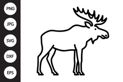 Moose SVG Product Image 1