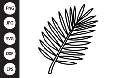 Palm Leaves SVG Product Image 1