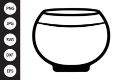 Fish Bowl SVG Product Image 1