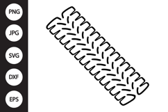 Tire Tread SVG Product Image 1