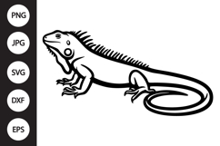Iguana SVG Product Image 1
