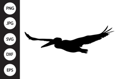 Flying Pelican SVG Product Image 1