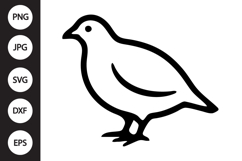 Partridge Bird SVG Product Image 1
