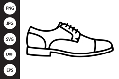 Dress Shoe SVG Product Image 1