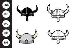 Viking Helmet SVG, Viking Helmet Clipart Product Image 1