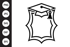 Graduation Frame SVG Product Image 1