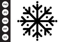 Snowflake SVG Product Image 1