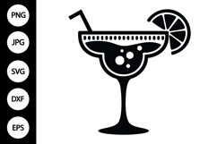 Margarita Glass SVG, Cinco De Mayo SVG Product Image 1