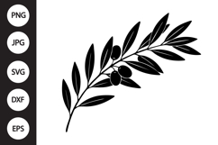 Olive Branch SVG Product Image 1