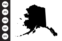 Alaska State SVG Product Image 1