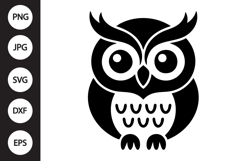 Cute Owl SVG Product Image 1