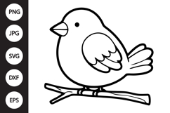 Canary Bird SVG Product Image 1