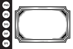 Decorative Frame SVG Product Image 1