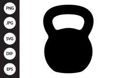 Kettlebell SVG Product Image 1