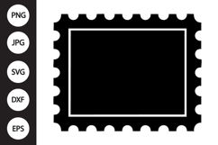 Postage Stamp SVG Product Image 1