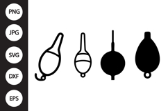 Fishing Bobber SVG, Fishing Bobber Clipart Product Image 1